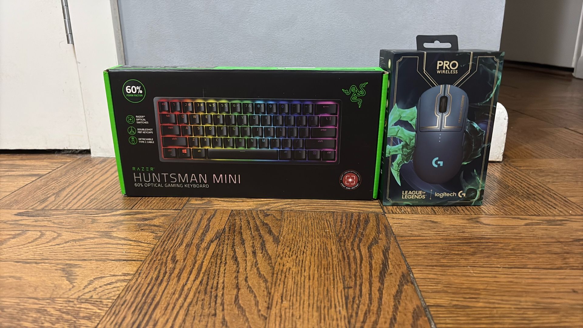 Mouse And Keyboard Gaming Combo (razer Huntsman Mini and G Pro Wireless)