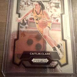 2024 PANINI PRIZM DRAFT PICKS #57 CAITLIN CLARK SILVER PRIZM RC