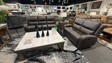 2 PC RECLINER SOFA AND LOVESEAT