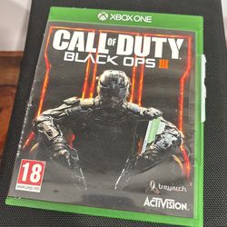 Call Of Duty Black Ops III X Box One Game 
