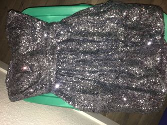 Glittery Gray Dress size 5/6