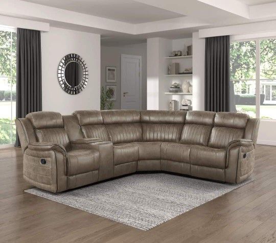 Reclining Sectional Sofa Couch