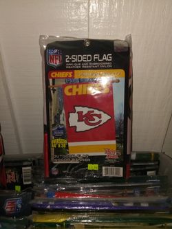 NFL 2 sided Flag 44"by 28"