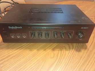 40 WATT  P.A. AMPLIFIER