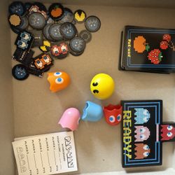 Pac-Man board game with authentic arcade sounds - a fun, retro party game for 2-4 players #retrogaming #partygame     arcade sounds, retro game, multi