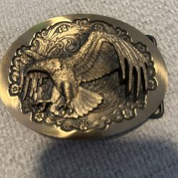 Brass & Pewter Belt Buckles 