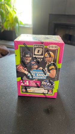 2017 Panini Donruss Optic NFL Football Factory Sealed Blaster Box.Mahomes?