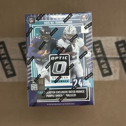 2025 PANINI NFL DONRUSS OPTIC BLASTER BOX PURPLE SHOCK NEW SEALED CASE