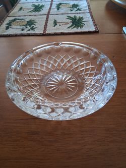 Princess House Crystal Ashtray