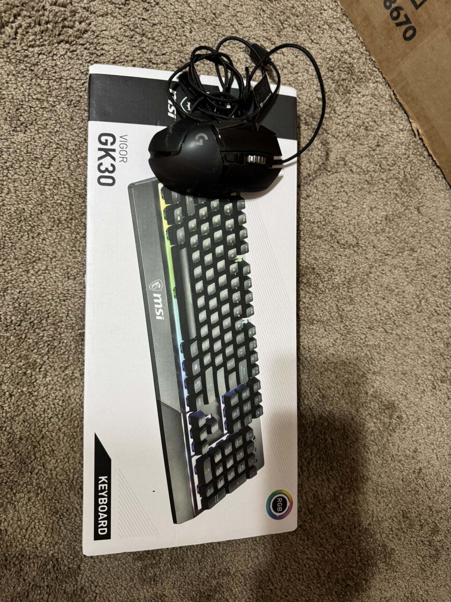 Msi Keyboard & Mouse