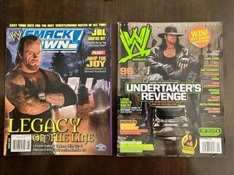 WWE - UNDERTAKER MAGAZINES