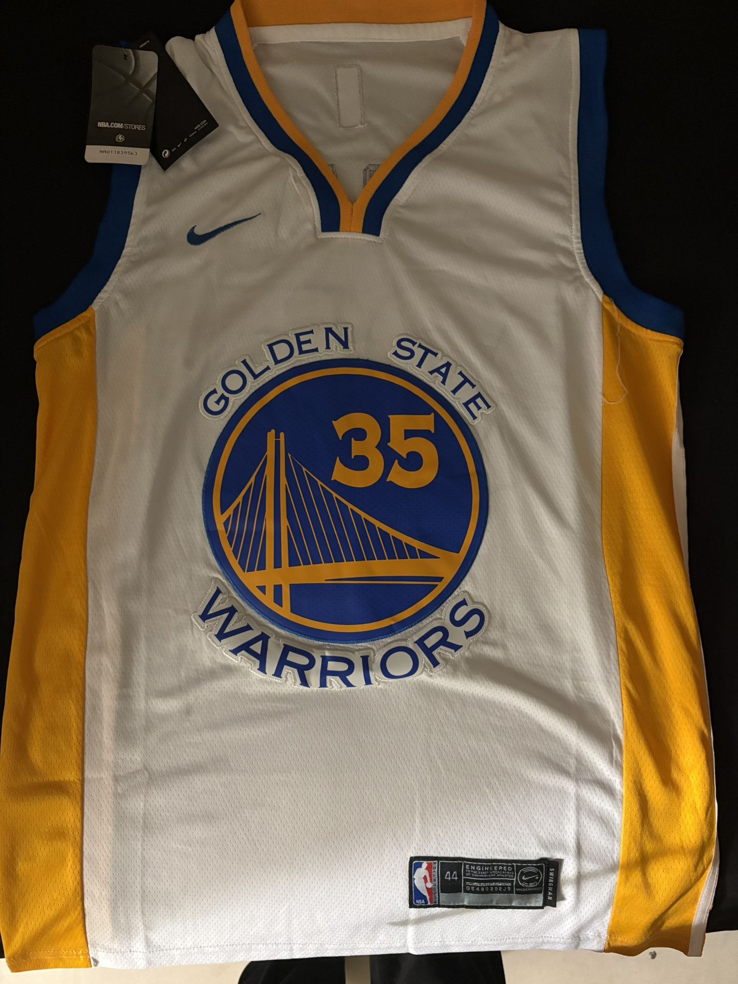 Kevin Durant Warriors Jersey – Brand New With Tags (L)