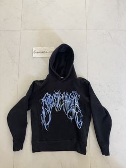 Revenge Black Lightning Logo Hoodie 