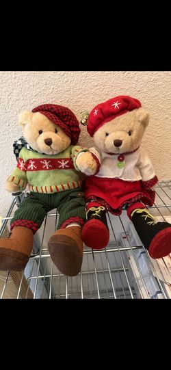 avon singing christmas bears