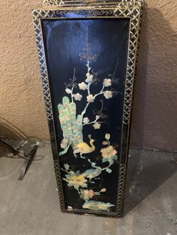 Mother of pearl oriental wall panels