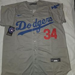 Valenzuela Dodger Jersey's 