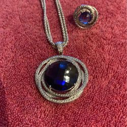 Pendent And Ring Set (silver 925)