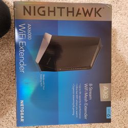 Nighthawk WiFi Extender Ax6000
