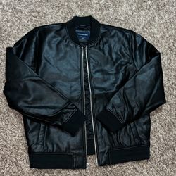 Xmas Sale! XL Abercrombie Leather Jacket 