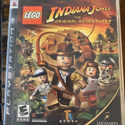 PS3 game LEGO Indian Jones New 