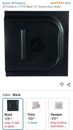 12 inch screen door slider