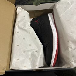 Air Jordan Access Black Gym Bred Red White Sneakers Shoes Size 13