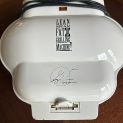 George Foreman grilling machine white model GR10WHT