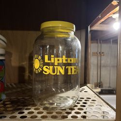 Vintage Lipton Sun Tea Jar