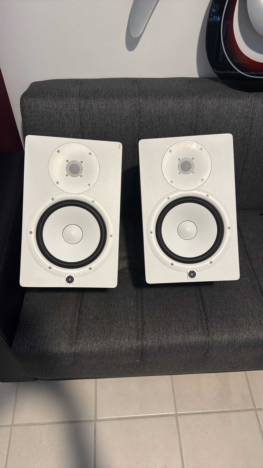 Yamaha HS8 Studio Monitors Pair (White)