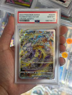 PSA 10 Mewtwo VSTAR Alt Art