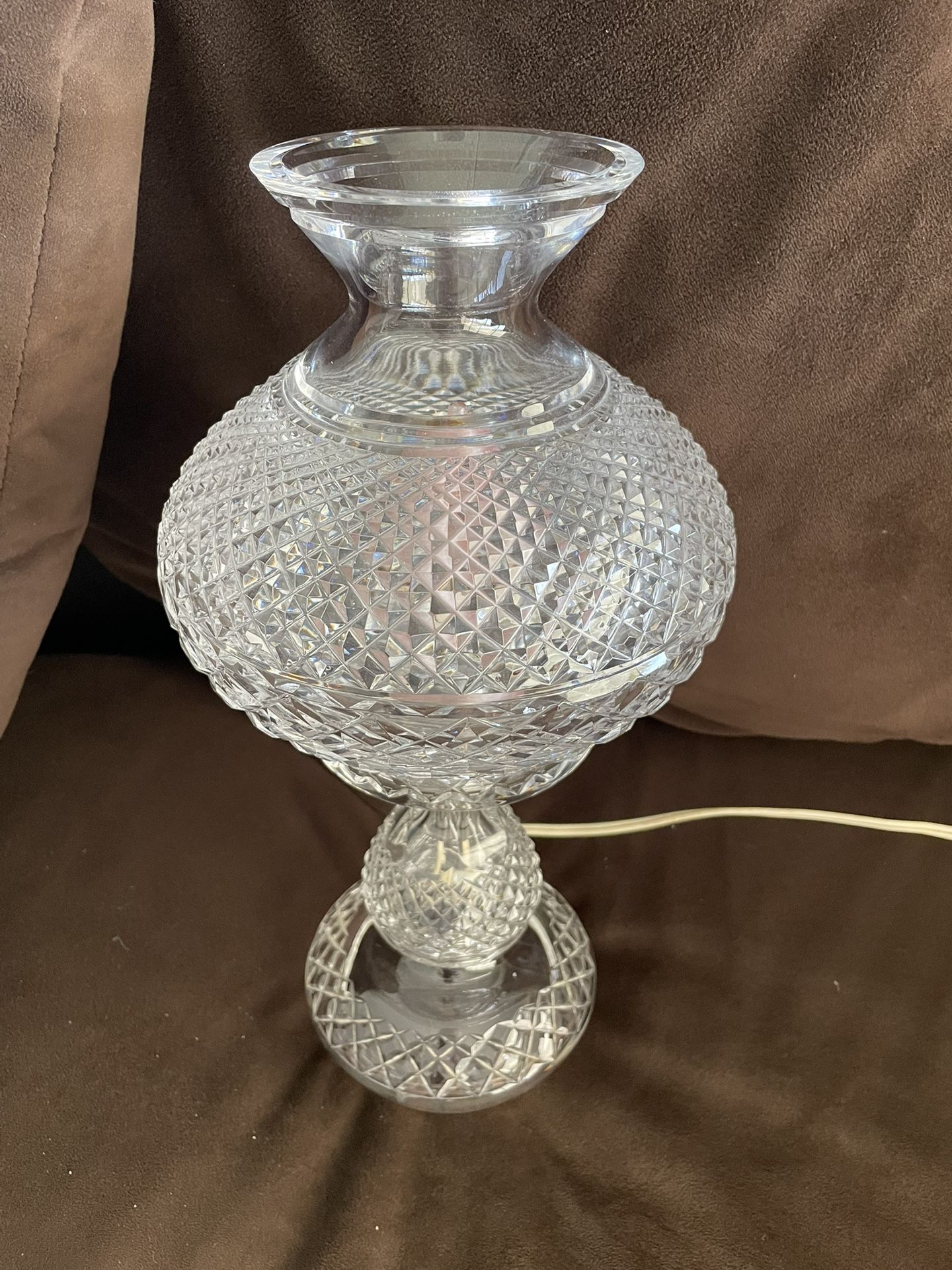 Waterford Crystal Inishmore Alana Hurricane Lamp