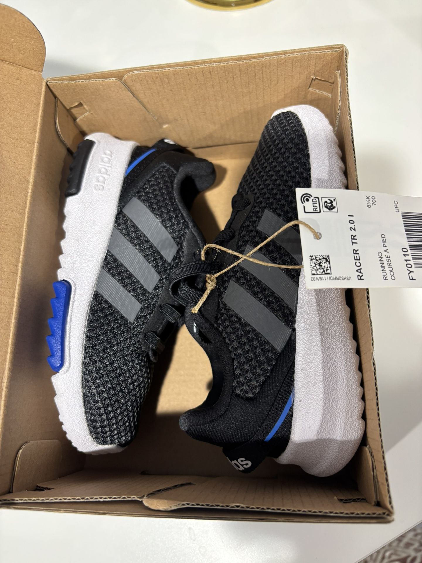 Adidas Racer TR 2.0 Size 7K Toddler Shoes