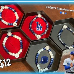 All Football N La Dodgers Bracelets N Maching Necklaces ππ