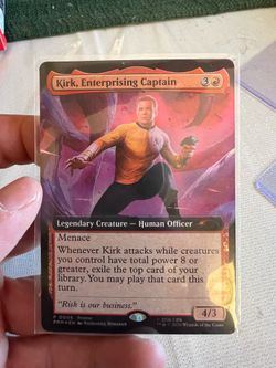 SDCC 26 Exclusive MTG Captain Kirk