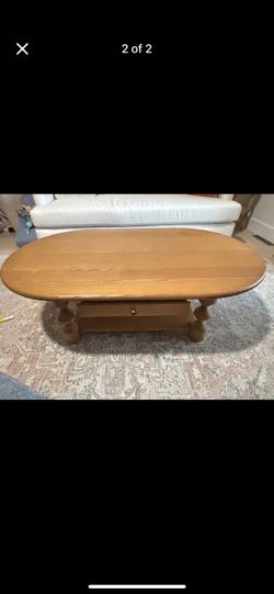 Topia Oval Coffee Table