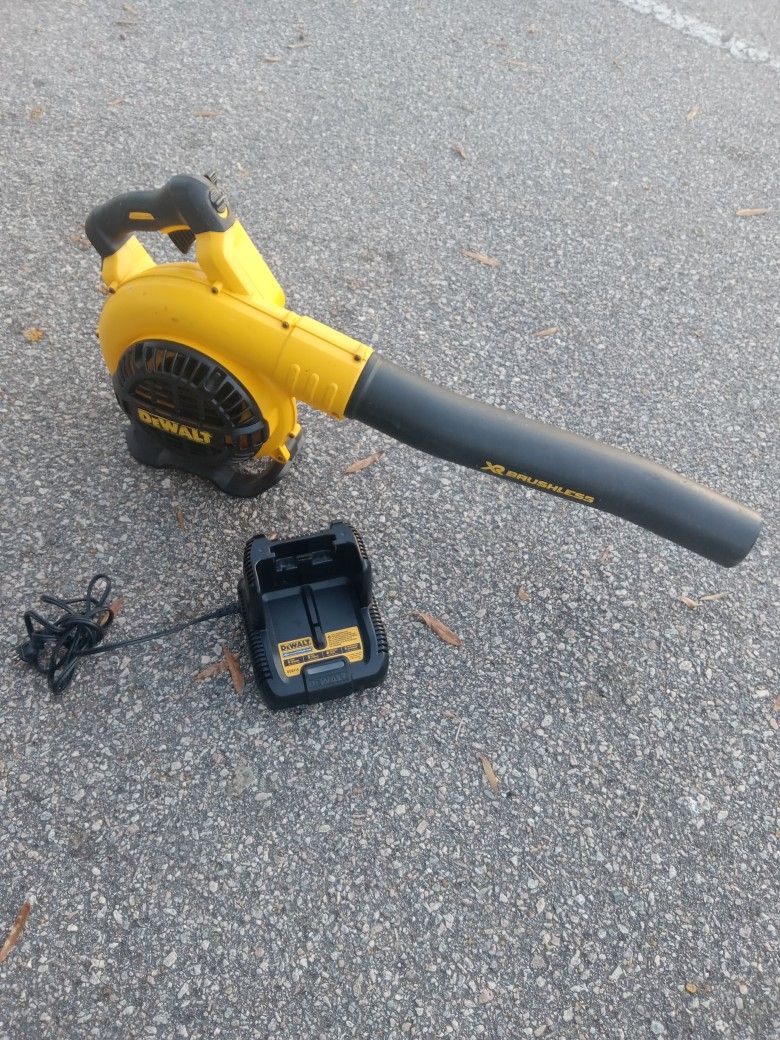 Dewalt Xr Brushless  40v  Leaf Blower W Charger 