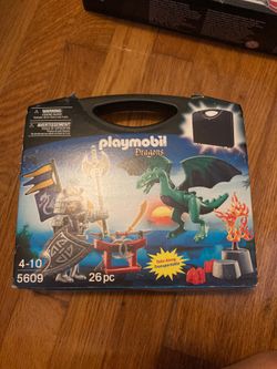 Play mobile Dragons Carrying Case NIB unopened