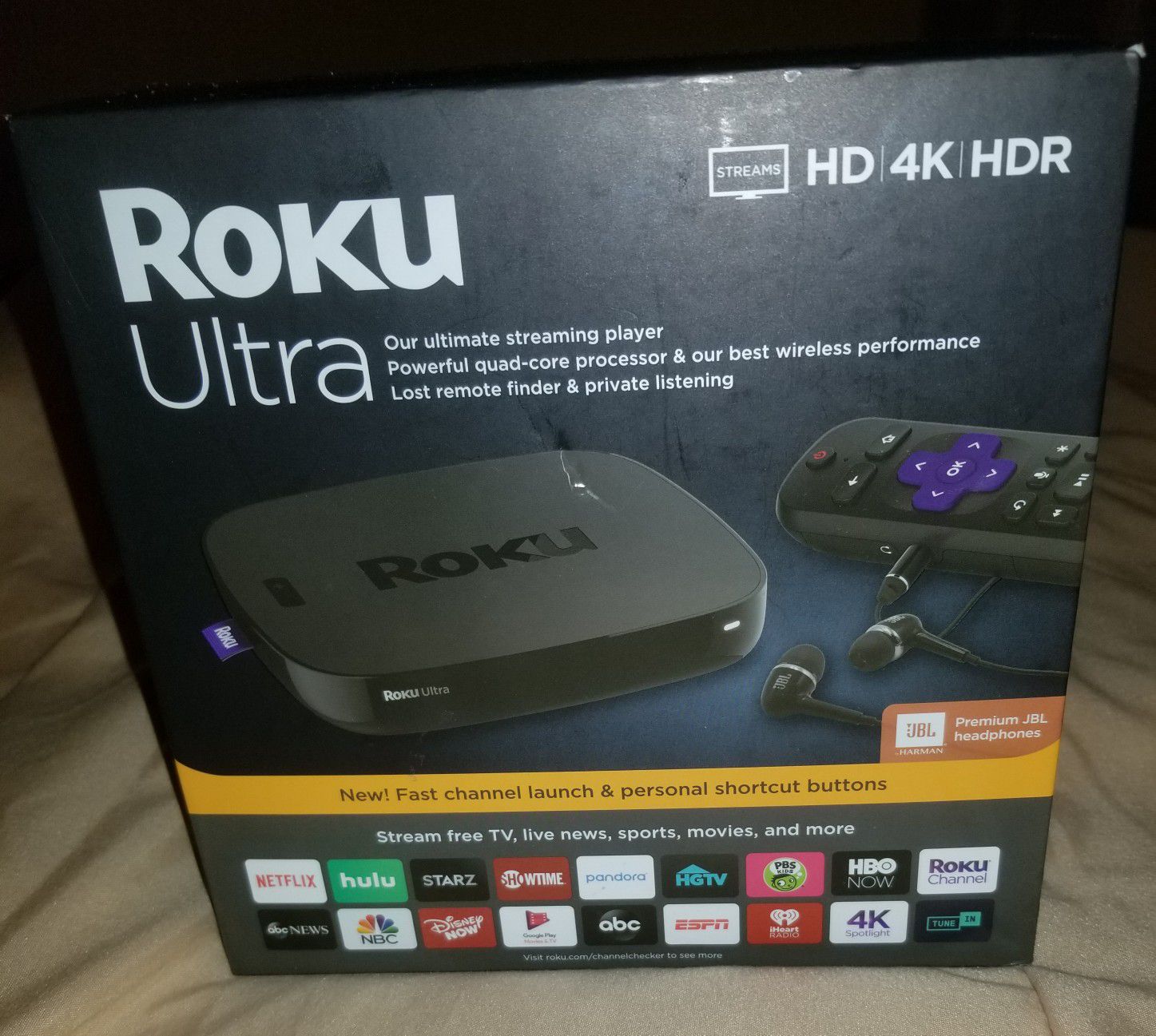 Roku Ultra HD 4K HDR