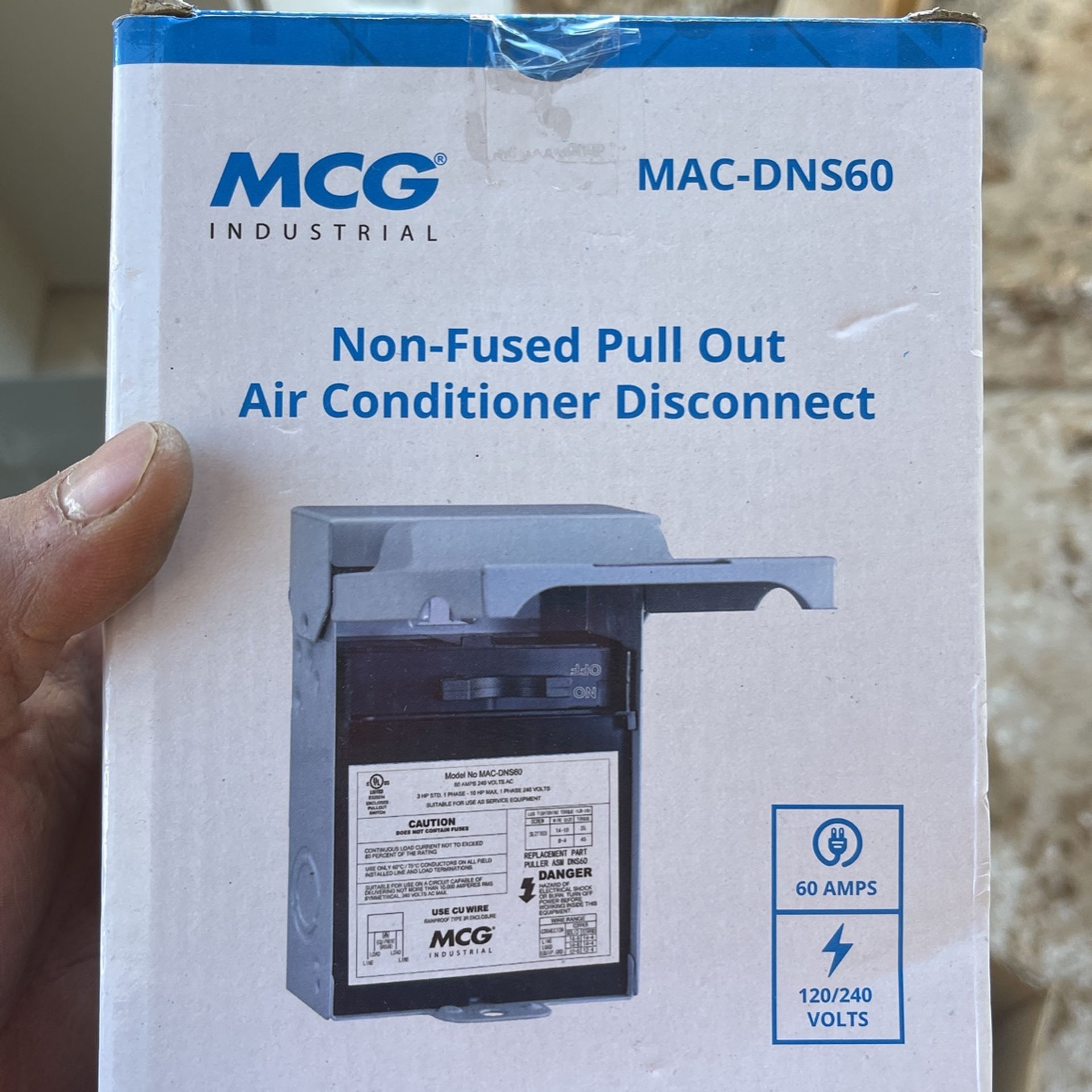 Pull Out Disconnect