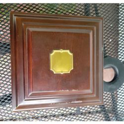 2000 Bombay Co Wooden Jewelry Box with Key 