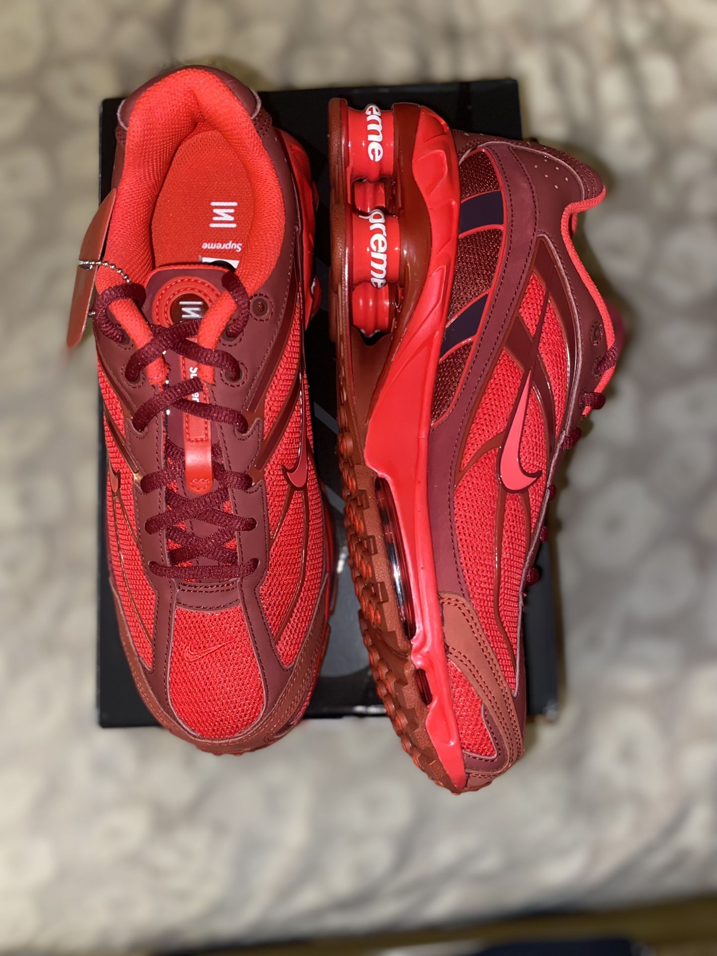 SUPREME Nike Shox Size Men