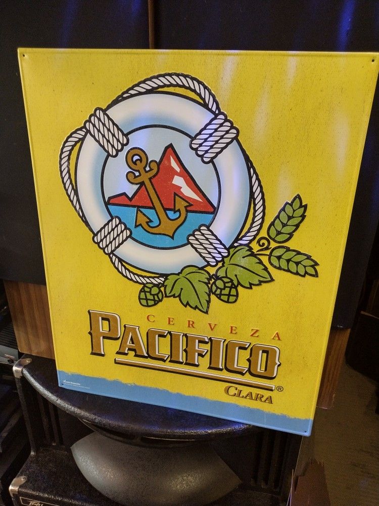Pacifico Beer Sign