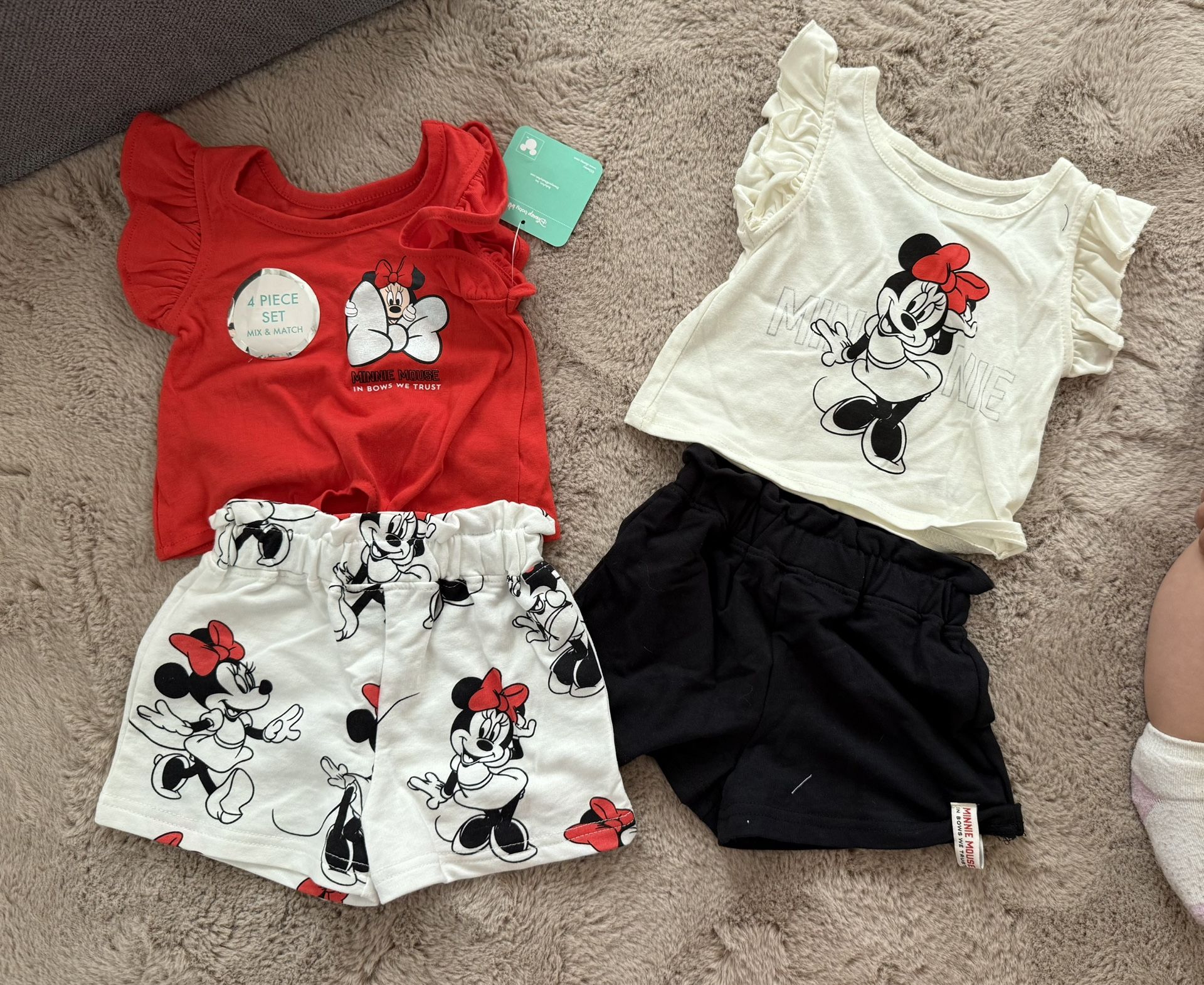 NWT Minnie Mouse Outfits