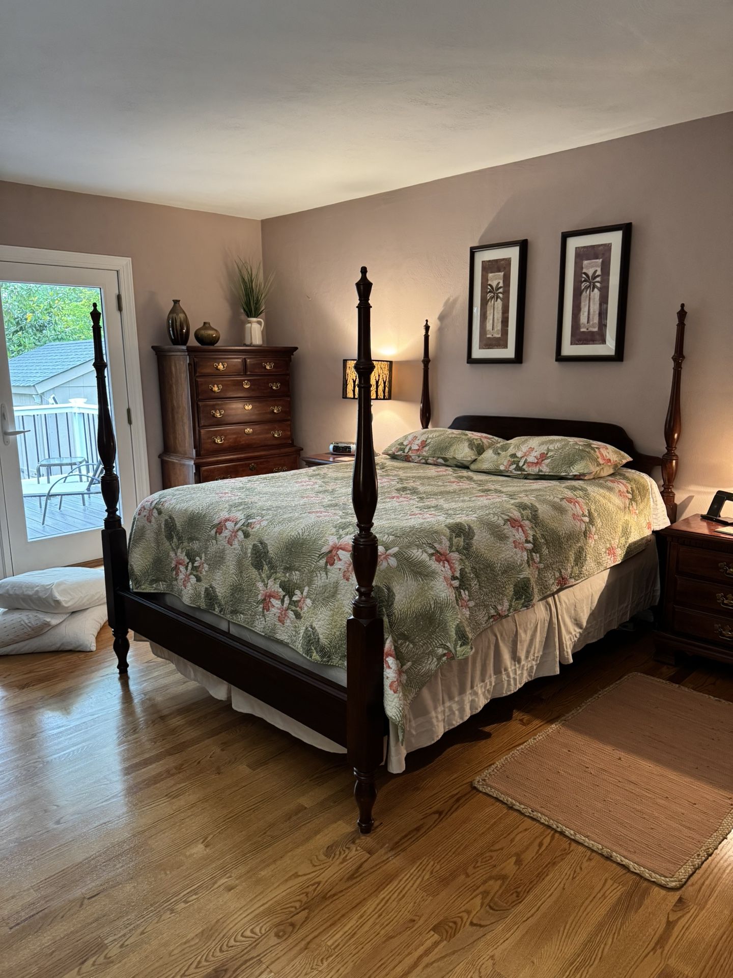 Bedroom Set - Solid Wood