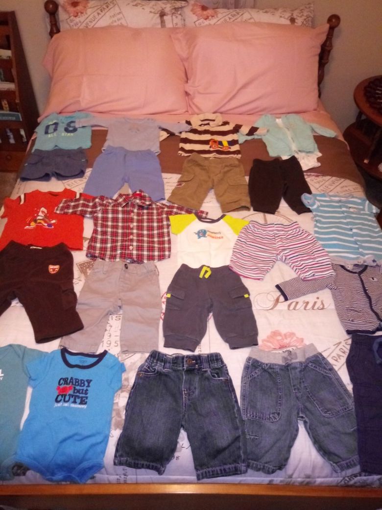 Baby Boy Clothes (Size 3m)