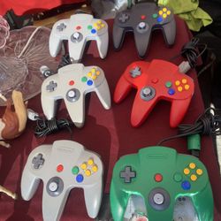 N64 Original Remotes Like New 
