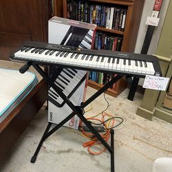 Casio Casiotone CT-S200 61-key portable keyboard.