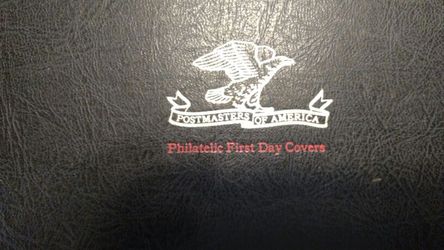Stamp collection first day covers