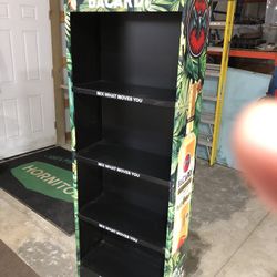 Bacardi Metal  Display Shelves 