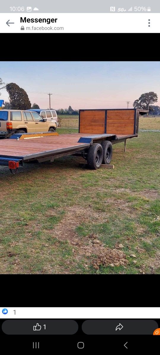 5th Wheel Flat Bed